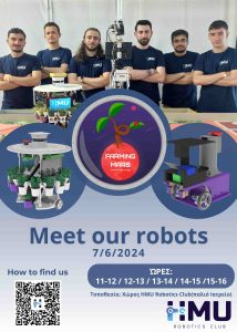 Meet our robots by HMU Robotics Club